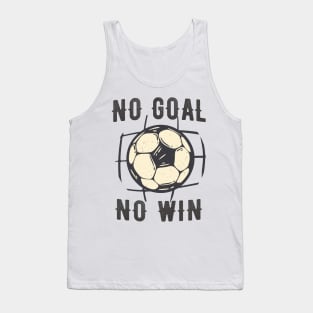 Soccer Winner Goal Victory Sport Tournament Tank Top